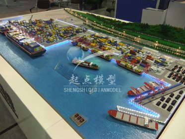 连云港港口模型