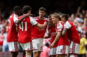 帕杜：阿森纳“鹤立鸡群”，社区盾大胜曼城展现冠军相