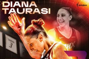WNBA历史得分王！水星退役陶乐西3号球衣 菲尔普斯&布克到场祝贺