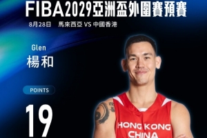 杨睿骐&杨和代表中国香港队出战亚洲杯预赛 帮助球队大胜马来西亚