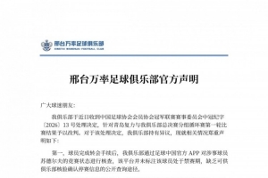 邢台万率回应停赛球员出场：信息查询渠道缺失，走正式申诉程序