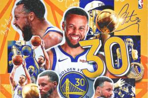 迫不及待啦~NBA官方晒库里为新赛季预热：揭幕战倒计时30天！