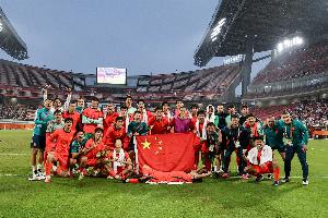 国足第6次亚运会对阵韩国：此前5场全败，共丢12球4次遭零封