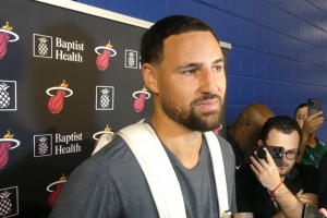 克莱谈训练时三分74连中：我更想在NBA比赛里连续命中10球